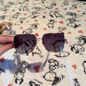 Stylish Marc Jacob’s Purple Square Sunglasses